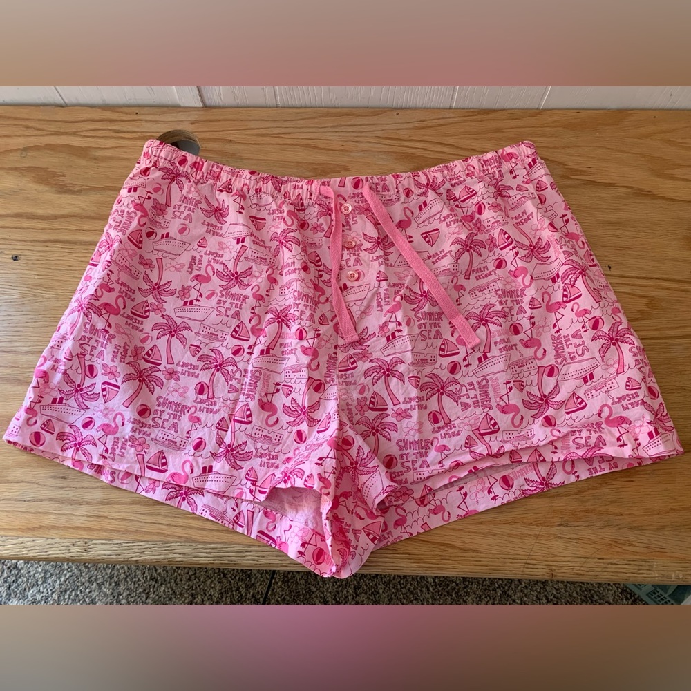 Pink Adonna PJ Shorts Size XL EUC